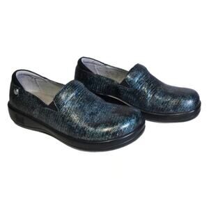 Alegria Keli Glimmer Glam Shoe KEL-292 Womens Size 8 (38) Slip On Loafer